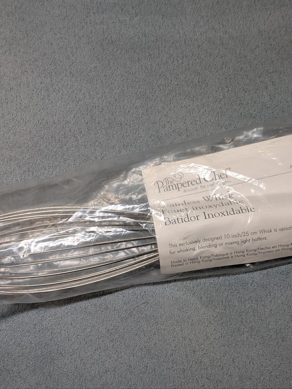 Pampered Chef Stainless Steel Whisk #2475